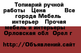 Топиарий ручной работы › Цена ­ 500 - Все города Мебель, интерьер » Прочая мебель и интерьеры   . Орловская обл.,Орел г.